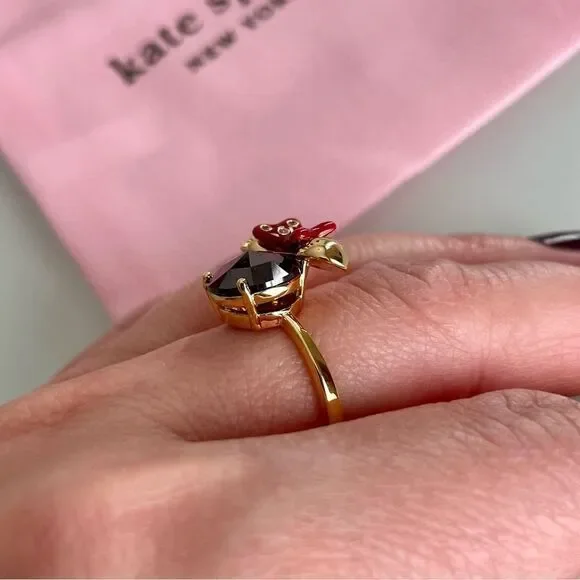 NWT Disney x Kate Spade New York Minnie Ring